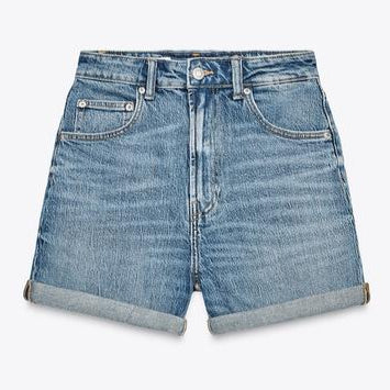 Zara High Rise Blue
